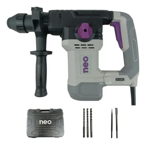 Rotomartillo 32mm 1500w 7 Joules Neo - Gris