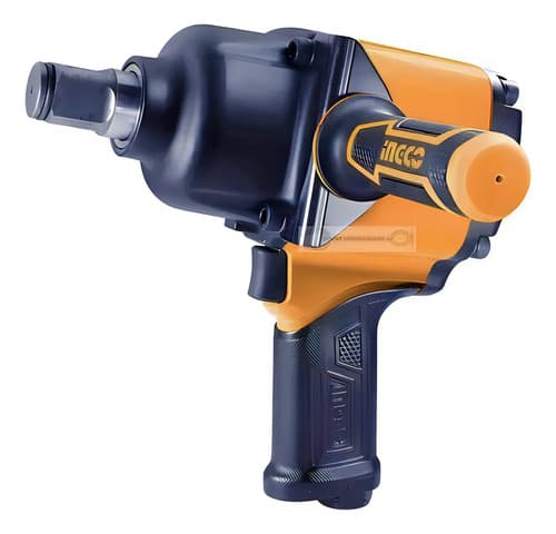Llave De Impacto Neumatica 1 Ingco Aiw11223 1800nm Color Amarillo