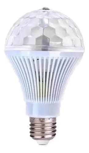 Lampara Led Rgb Colores Giratoria Discoteca Fiestas E27 3w ® Multicolor
