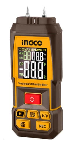 Medidor De Humedad En Madera Ingco Hetwm031