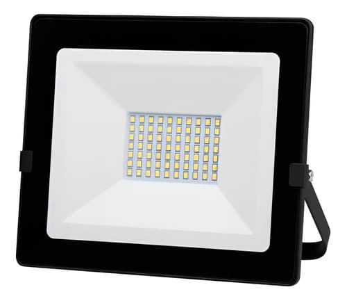 Foco Led Exterior Luz Fria 50w Slim Naturaled | Ed Color De La Luz Blanco Frío