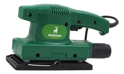 Lijadora Orbital Montana 135w - Herramientas Verde
