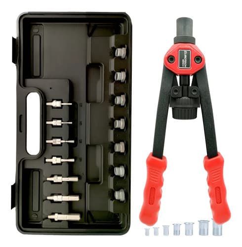 Remachadora Rosca Tuerca M3 A M12 + Remaches | Eurotech 7