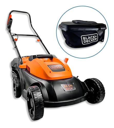 Cortacésped Eléctrica Gr3000 Black & Decker 1000w Reforzada Naranja