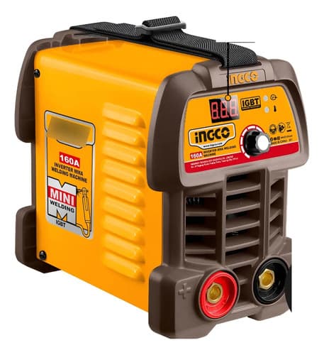 Soldadora Inverter 160amp Igbt Ingco Ing-mma16049 Amarillo
