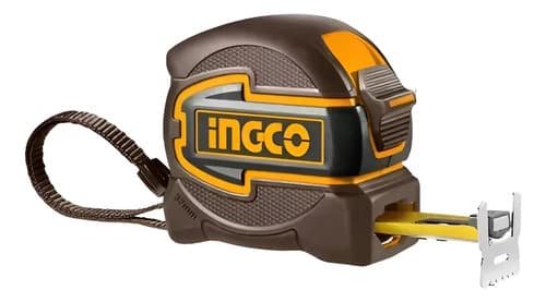 Cinta Metrica 8mx32mm Doble Impresion Gancho Ingco Hsmt80832