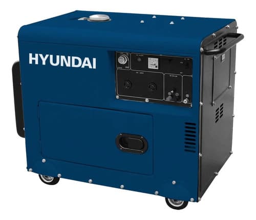 Generador Portátil Hyundai 073g 6.4 Kw Trifásico Con Tecnología Avr