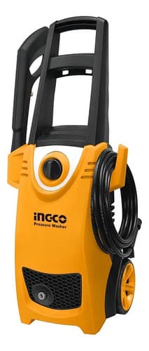 Hidrolavadora Ingco 150 Bar Motor Inducción 2000w Hpwr20001 Color Amarillo