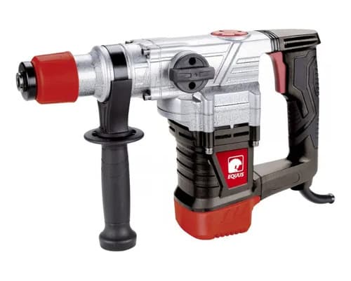 Rotomartillo Equus 32mm 1200w Profesional Color Gris/rojo Frecuencia 50 Mhz
