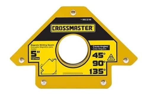 Escuadra Crossmaster Magnetica Para Soldar 5 Pulgadas 34 Kg