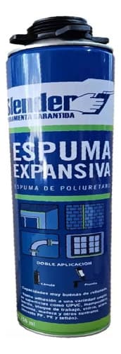 Espuma De Poliuretano Expansible 750ml Slender Caja X 12
