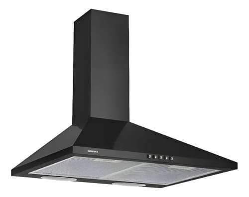 Campana De Cocina Negra 60 Cm Montana - Extractor Negro