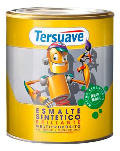 Esmalte Sintético Brillante Tersuave Oro 250ml Interior Exterior Metal Madera