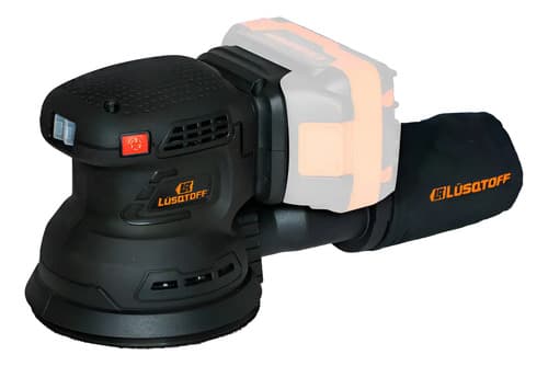 Lijadora Roto Orbital Inalambrica Lusqtoff Black Series Negro 50 Hz