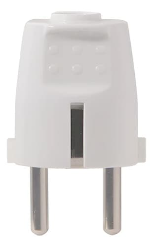 Kit De 6 Fichas Eléctricas Schuko Macho Tushop Para