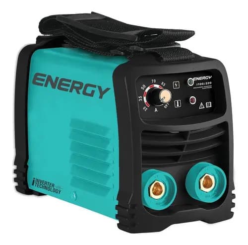 Soldadora Inverter Electrodo 100amp Energy Celeste