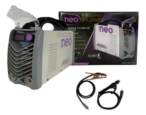 Soldadora Inverter A Electrodo 200a Neo S Gris