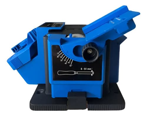 Maquina Afiladora De Mechas Multiuso Cuchillos 65w. Hnt Azul