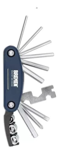 Pinza Multifunción 15 En 1 Para Bicicleta Bremen Azul Oscuro