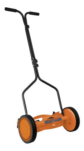 Cortadora De Pasto Manual Truper Poma-14 Color Naranja Claro