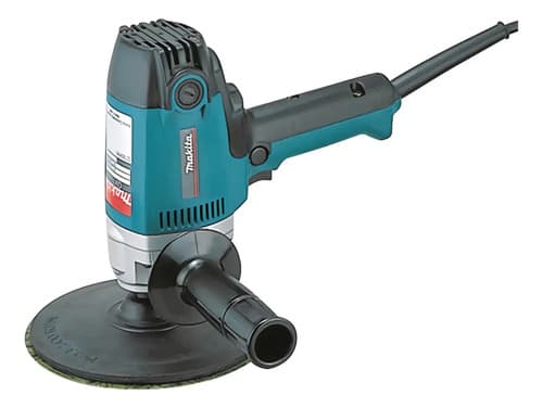 Lijadora Profesional De Disco Makita Gv7000 Con Sistema Velcro Turquesa 550w