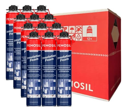 Caja X 12 Penosil Espuma Proyectable Aislacion Termoacustica