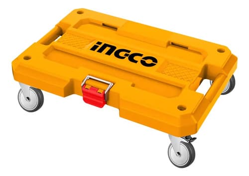Plataforma De Carga Rodante 100kg Ingco Hhwb61001 Naranja Claro