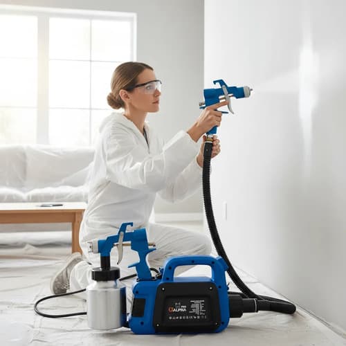 Equipo De Pintar Alpha Pro 450w Tacho Aluminio