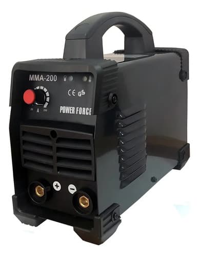 Soldadora Inverter 200amp Power Force Color Negro