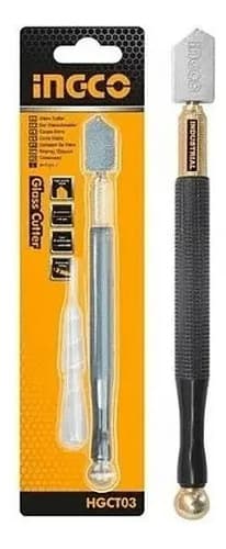 Cortador De Vidrio Ingco De 178mm Con Dispensador De Aceite
