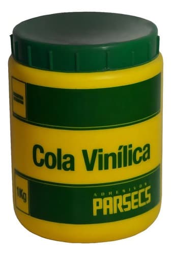 Pegamento Cola Vinílica Parsecs Cola Vinílica 1kg Color Blanco De 1kg No Tóxico