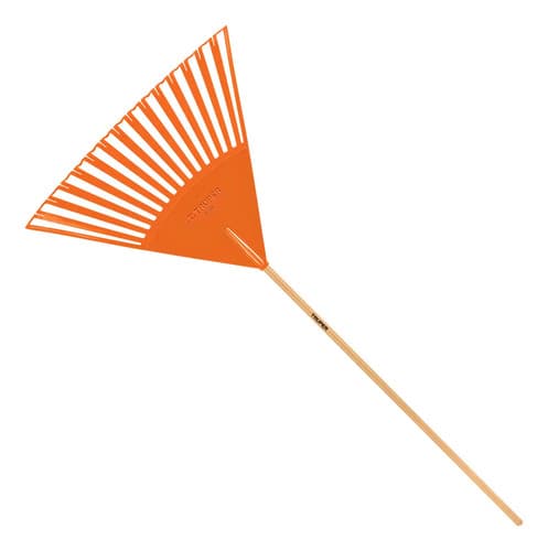 Rastrillo Escobilla Para Alto Volumen De Hojas Truper Ep-30x Color Naranja