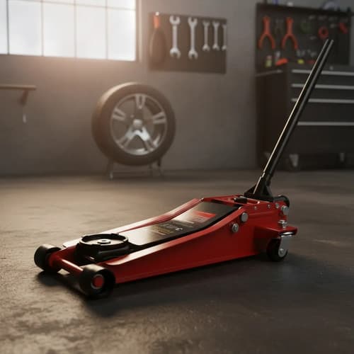 Gato Carro Hidráulico Doble Pistón - 3 Ton. - Perfil Bajo
