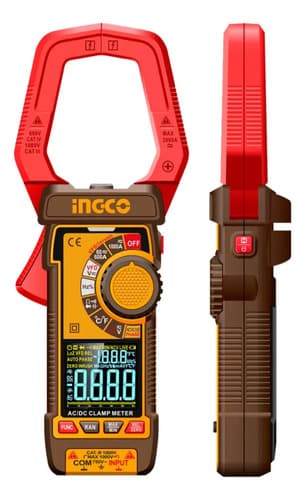 Pinza Amperimétrica Digital Dc/ac 1000a Ingco Dcm610002