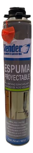 Espuma De Poliuretano Proyectable Slender Premium C/boquilla