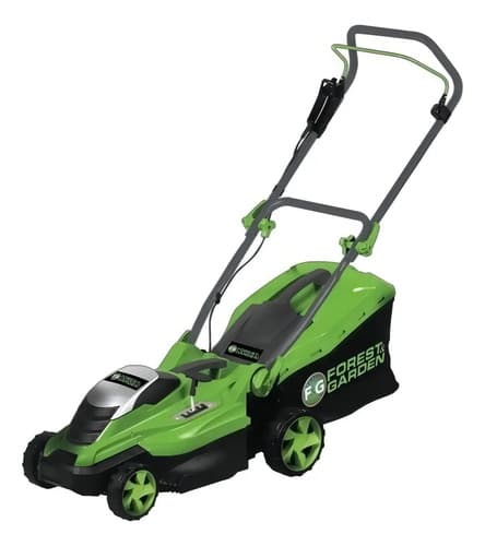 Cortadora De Césped Eléctrica Forest & Garden Cp 636 1600w Bolsa 45l Jardín Verde