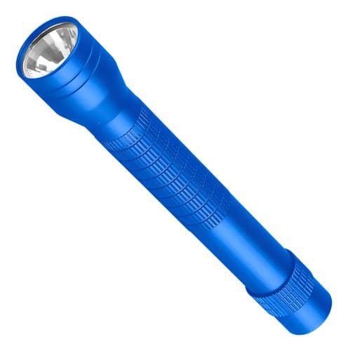 Linterna Wadfow De Mano 90 Lúmen 40 Mts + 2 Pilas Aa Wfl2j05 Blanco Azul