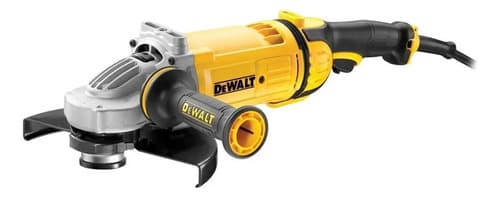Amoladora Angular Dewalt Dwe4559 De 50 hz Color Amarillo 2.4 kw 220 v + Accesorios