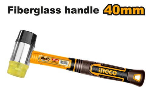 Martillo De Goma 40mm Ingco Hruh8940