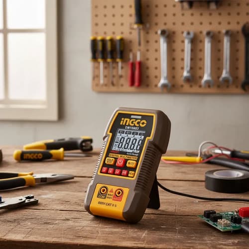 Tester Multimetro Digital 600v Ingco Dm16003