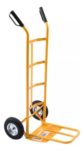 Carro De Carga Profesional Con Aleta 200kg - Rueda Maciza
