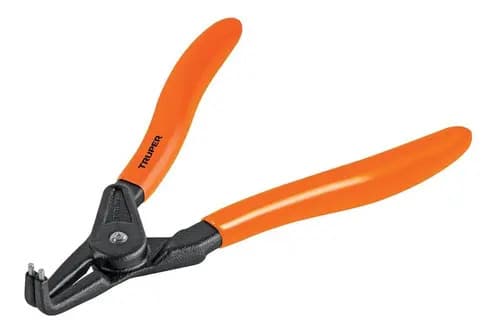 Pinza Punta A 90° 6-3/4' Para Abrir Anillos, Mango De Pvc