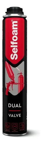 Espuma Poliuretano Expansible Selsil 750ml Pistola Cánula Secado Rápido