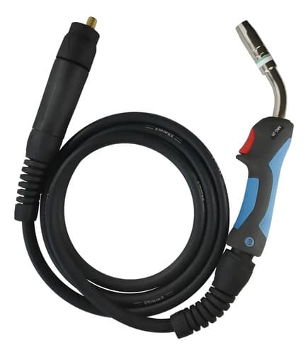 272010 Torcha Mig Mag 25ak Euroconector 3 Metros Negro