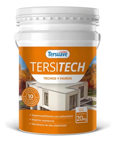 Tersuave Tersitech Impermeabilizante Sin Fibra Blanco 20 Kg Satinado