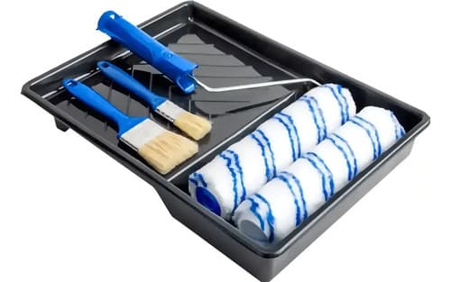 Set Juego De Rodillos Pinceles Y Bandeja Wadfow 6x Wcb3h63