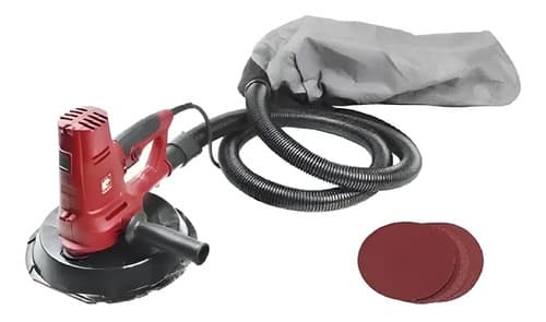 Lijadora Orbital Equus Jhs-225a Con Sistema Velcro Roja 50hz 900w Rojo 50 Hz