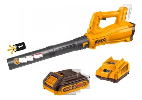 Sopladora 20v P20s 8.5 M3/min Con Bat/carg Ingco Cabli203235
