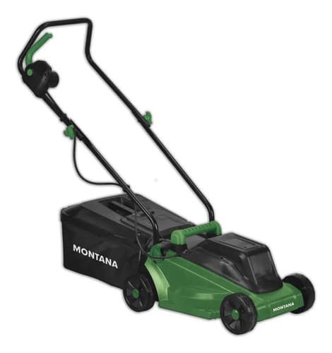 Cortadora De Cesped Electrica Montana 1,5 Hp - Maquina Corta Verde Oscuro