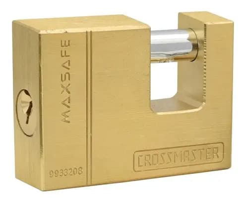 Candado Bronce Perno Horizontal 50 Mm Crossmaster 9933208